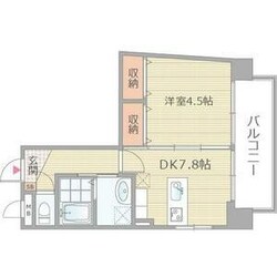 オルフェア上本町Ⅶ番館の物件間取画像